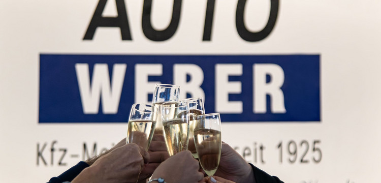 Auto-Weber ein Jahrhundert